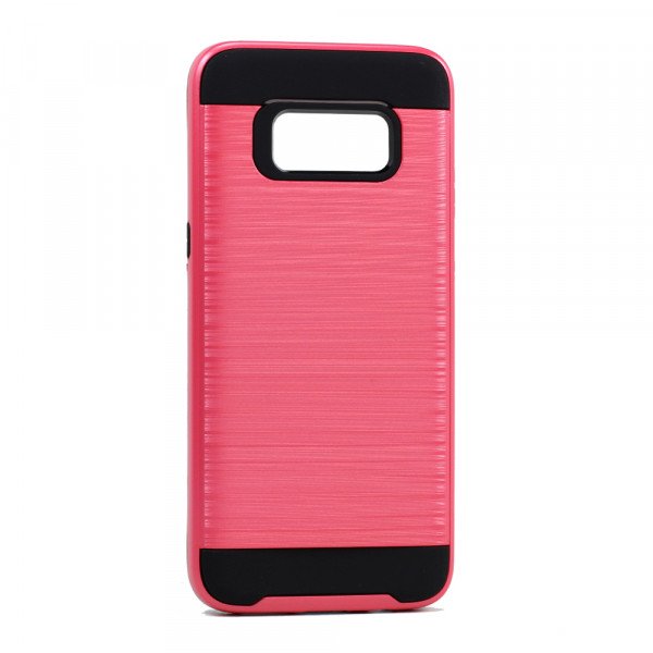 Wholesale Samsung Galaxy S8 Armor Hybrid Case (Hot Pink)